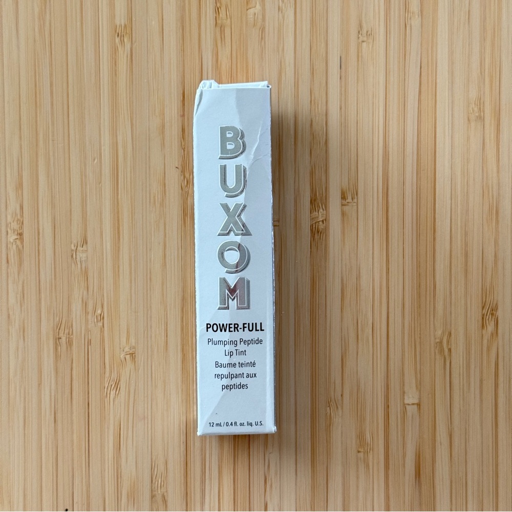 Buxom Power-Full Plumping Peptide Lip Tint - Caramel Glaze
